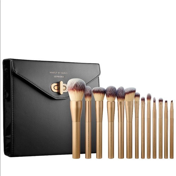 Sephora Makeup By Mario X Brush Set Poshmark Makeup By Mario X Sephora Brush